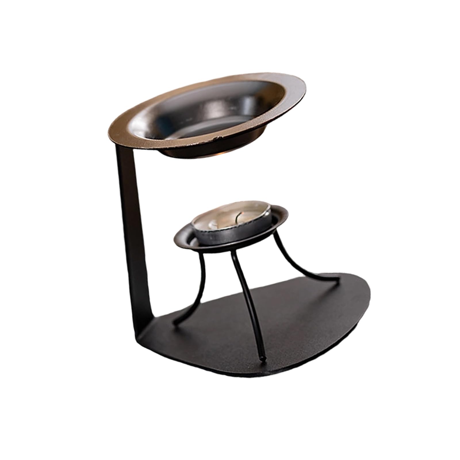 Tsophreniq Scented Oil Burners Tealight Waxes Warmer, Metal Holder Diffuser Home Tealight Holder