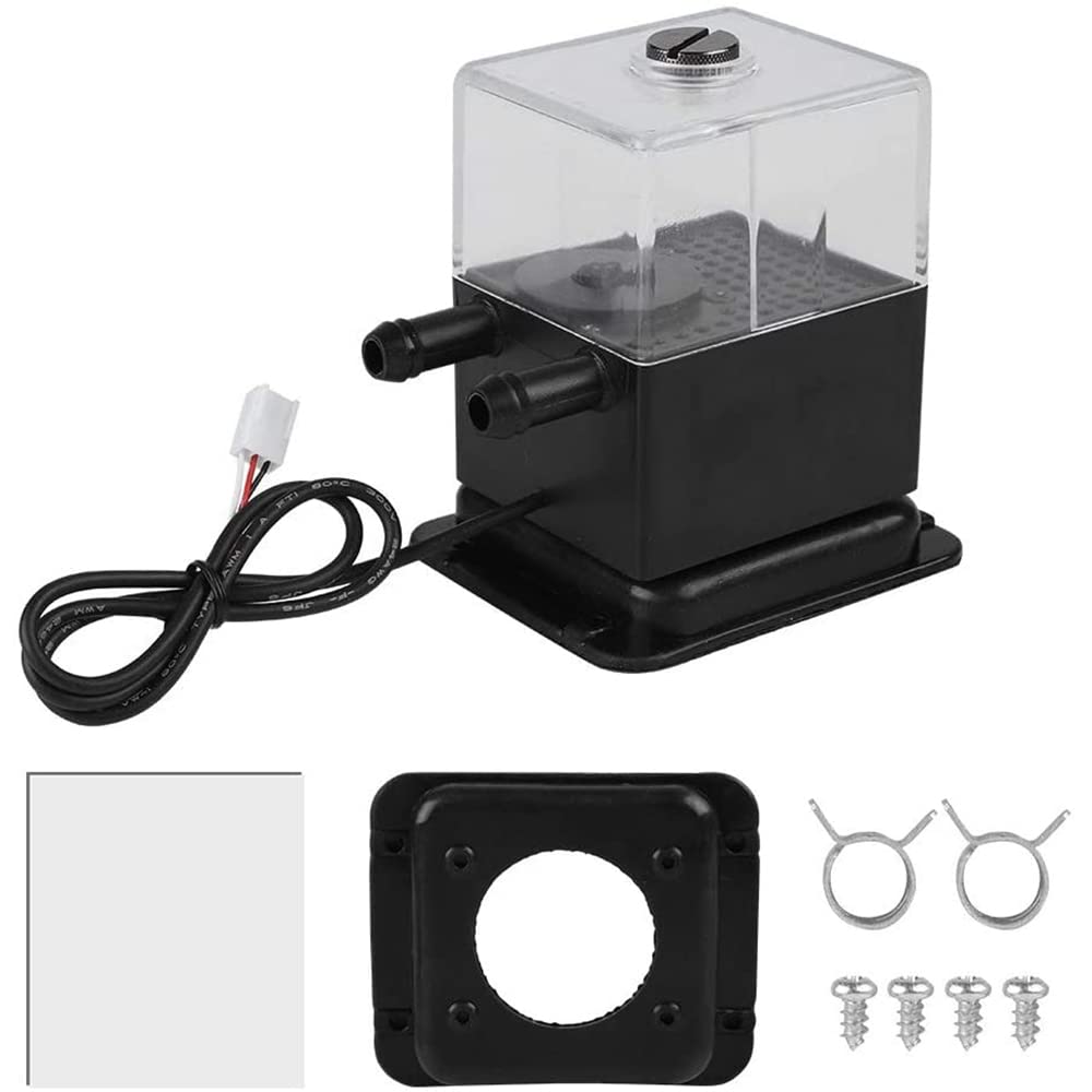 SC-300T Pompe de refroidissement à eau ultra silencieuse DC 12 V Réservoir 8 W max. 400 l/h pour PC CPU Système de refroidissement liquide