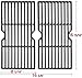 Hongso G460-0500-w1 Porcelain Cast Iron Grill Grates Replacement for Charbroil 2 Burner Performance 463672419 463672016 463633316, Tru Infrared 463672019 463251414, Advantage 463642116 463642015 Model
