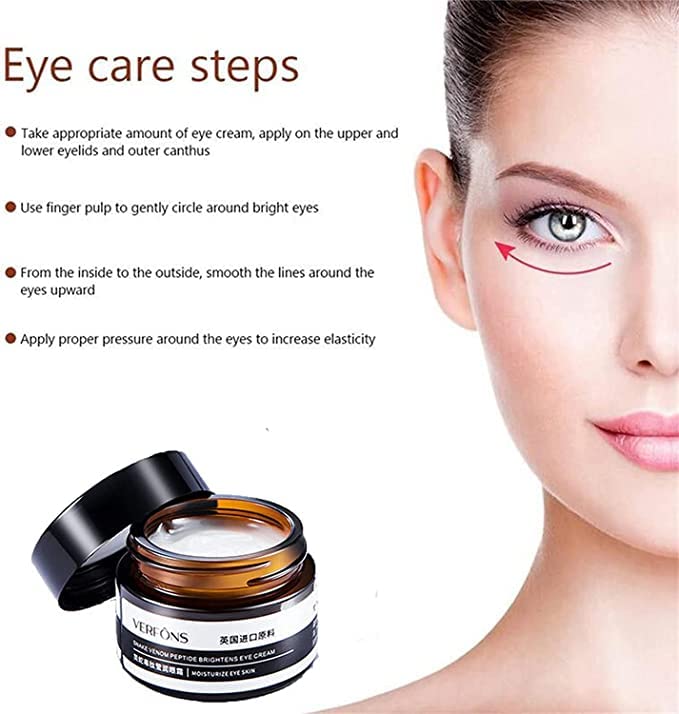 YCNASSS Verfons Firming Eye Cream Verfons Snake Venom Firming Eye