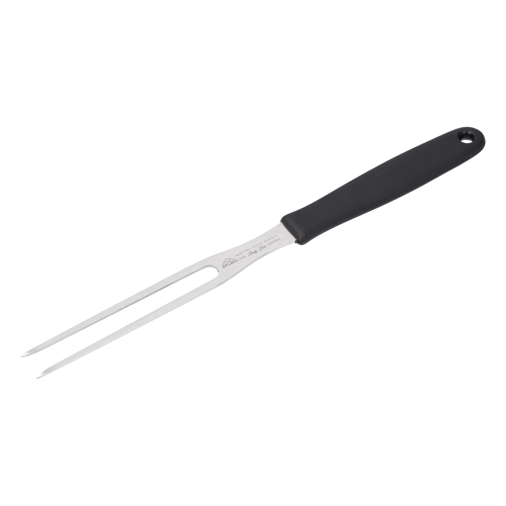 Fourchette à Saucisse STUBAI Tyrol – Acier Inoxydable Forgé – Longueur 95 Mm – Poignée POM Lave-vaisselle