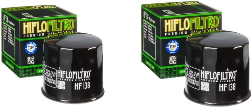 SBC 2 Pack Oil Filter Compatible with SUZUKI DL 250 V-STROM 2018-2020
