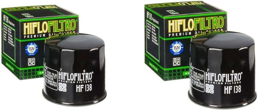SBC 2 Pack Oil Filter Compatible with SUZUKI DL 250 V-STROM 2018-2020