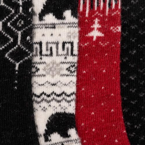Image of MUK LUKS Women's Holiday 4 Pair Pack Socks