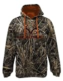 Staghorn Herren Camo Logo Fleece Hoodie Kapuzen-Sweatshirt, Realtree Max 7, XX-Large