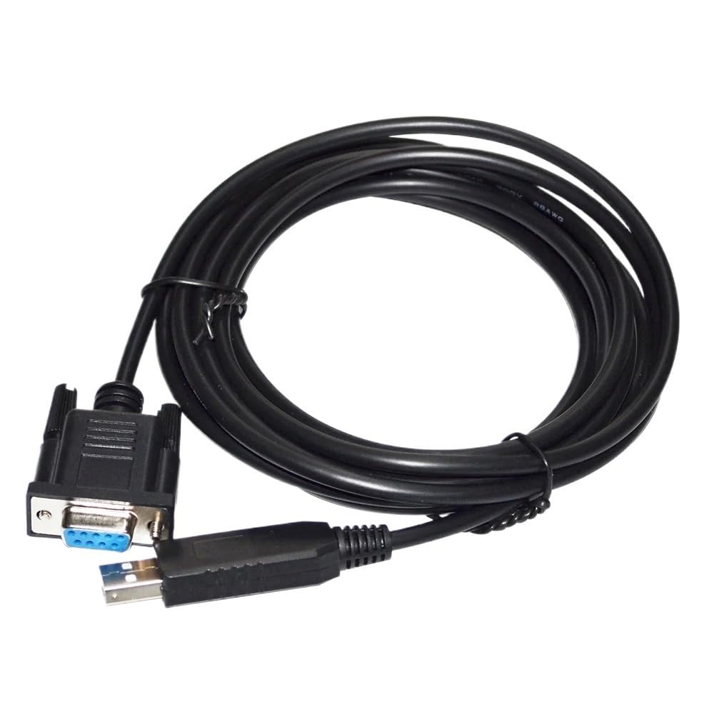 Cavo Adattatore USB RS232 A D-Sub 9PIN DB9 Femmina for CENTRALINO TELEFONICO SPC Serie HIPATH Porta V.24/1 Collegamento al PC(3 Metre)