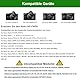 Gonine AC-PW20 Netzteil NP-FW50 Dummy Akku Kit für Sony Alpha ZV-E10 A7 A7R A7S A7II A7RII A7SII A6500 A6400 A6300 A6100 A6000 A5100 A5000 RX10 II III IV NEX-3 NEX-5 NEX-7