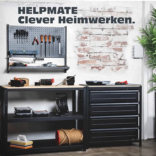 HELPMATE – Unterlegscheiben M5 DIN 9021 – galvanisch verzinkter Stahl – 100 Stück – Karosseriescheiben für den Innenbereich