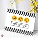25 Emoji Thank You Greeting Cards, Cute Appreciation Cards for Christmas, New Year, Holidays, Birthdays, Baby Shower, Graduation, Anniversaries, All Occasion – 4.25 x 5.5” – Envelopes Included