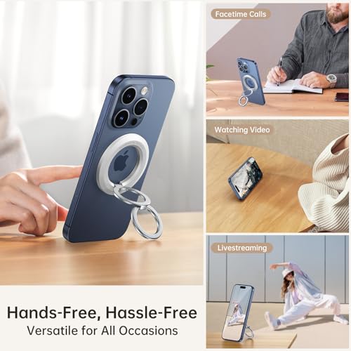 SYNCWIRE Magnetic Phone Ring Holder, for MagSafe Phone Grip Stand Kickstand by SYNCWIRE - Used condition - Image 2