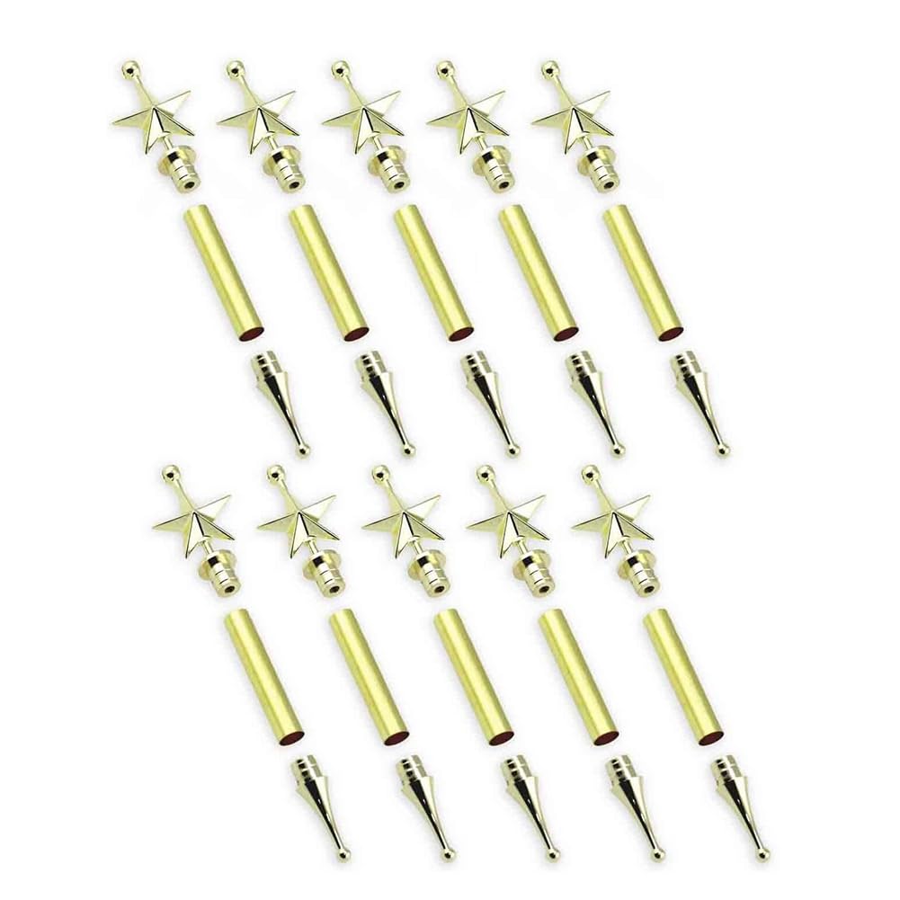 CTRLZS Complete 10 Set Christmas Tree Ornament Woodturning Kits for Seasonal DIY Hanging Decorations