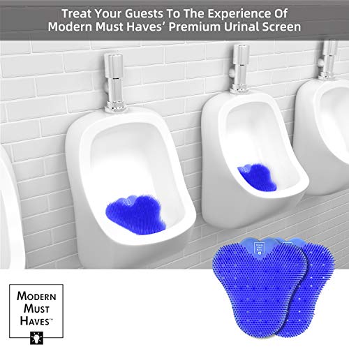 Modern Must Haves US-001 Anti-Splash Deodorizer Urinal Screen Mats (10 Pack) | Premium Long Bristle Splash Reducing Urinal Cake | Lasting Odor Freshener thumb #4