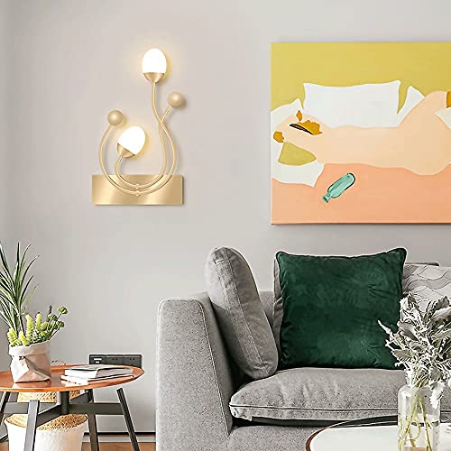 Aplique de pared con diseño de flor para iluminar pasillos 4