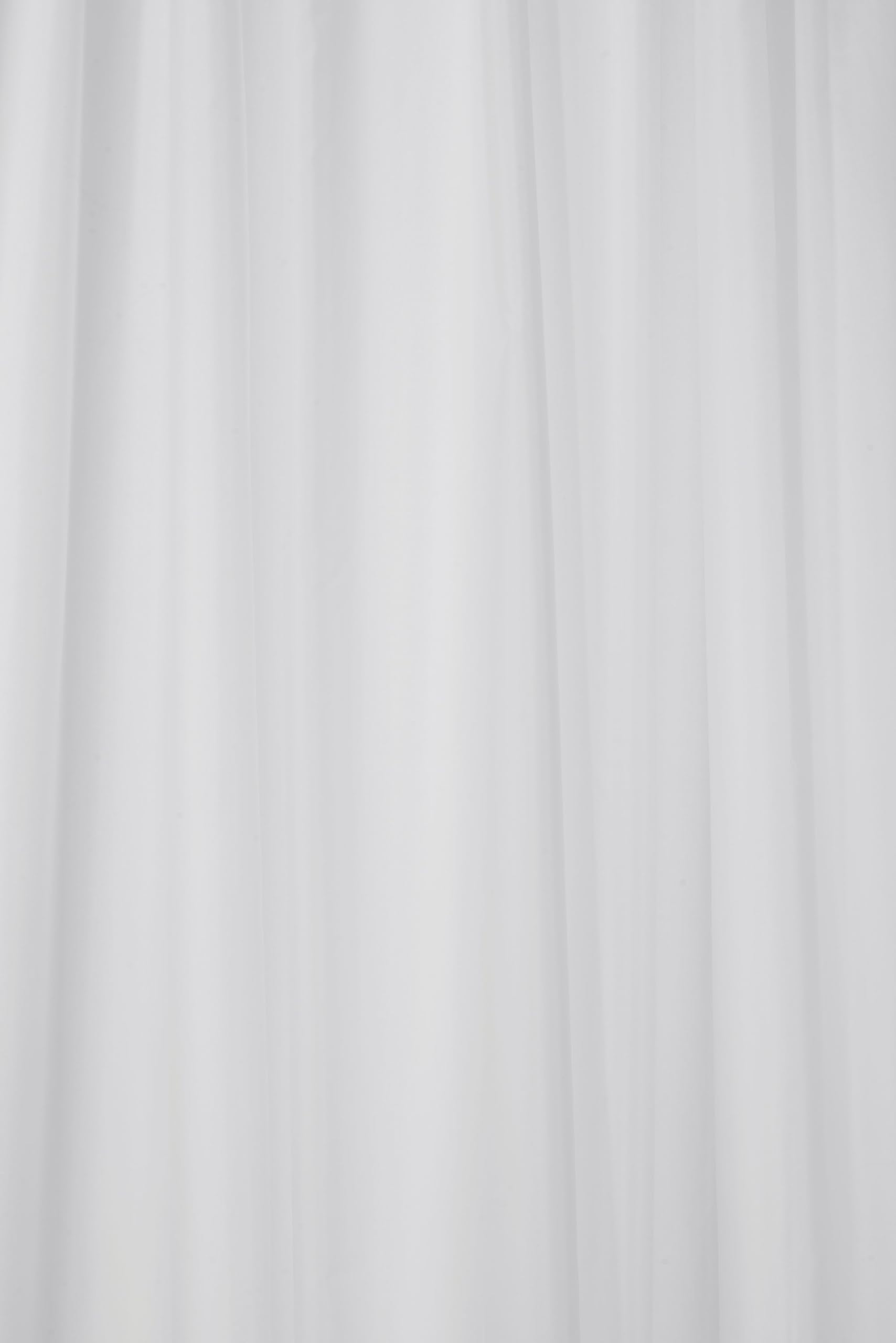 Croydex White textile Shower Curtain 1800 x 1800mm