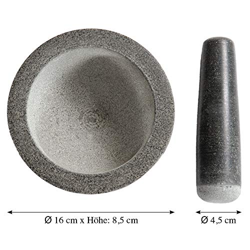 Kesper Mortar with Racket, 16 x 8.5 cm