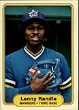 1982 Fleer Baseball Card #516 Lenny Randle