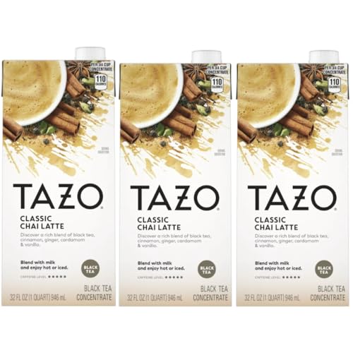 Concentrado de Té Negro Chai Latte Clásico 32 oz pack de 3 miniatura 4