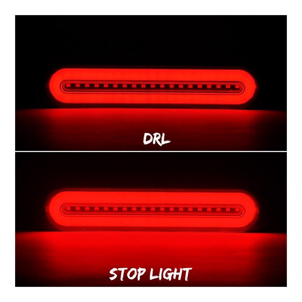 Fanale posteriore Luci Di Stop E Freno Posteriori A LED Per Moto, Luce A LED 12V 24V, Indicatori Di Direzione, Luce Targa Posteriore, Luce Diurna