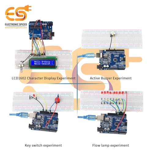 Image of Electronic Spices DIY Super Scratch Starter Kit with LED's & Resistors(129 Item)