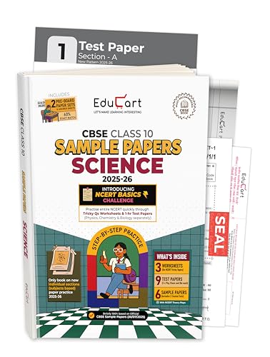 Educart CBSE Sample Paper Class 10 2025-26 Science (Introducing e...