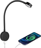 Vista 8 de acegoo Luz de Lectura LED de 12 V, lámpara de lectura de cabecera de barco RV, luz de cama de cuello flexible de 12 voltios para cámper van