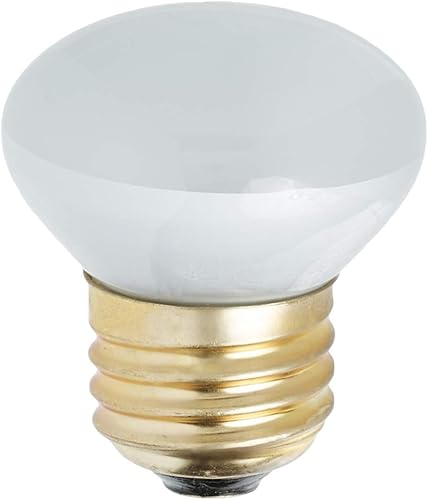 Sylvania 14784 Foco de luz estilo reflector pequeño R14, 25 vatios, base intermedia, incandescente., 14819, 40watts, 120 volts