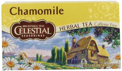 Celestial Seasonings Herb Tea Chamomile, 20 Count (Pack of 6)