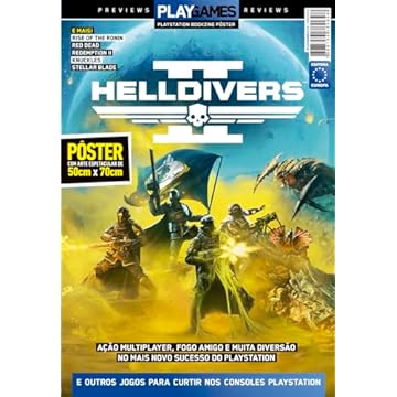Capa do livro Superpôster PlayGames - HellDivers 2