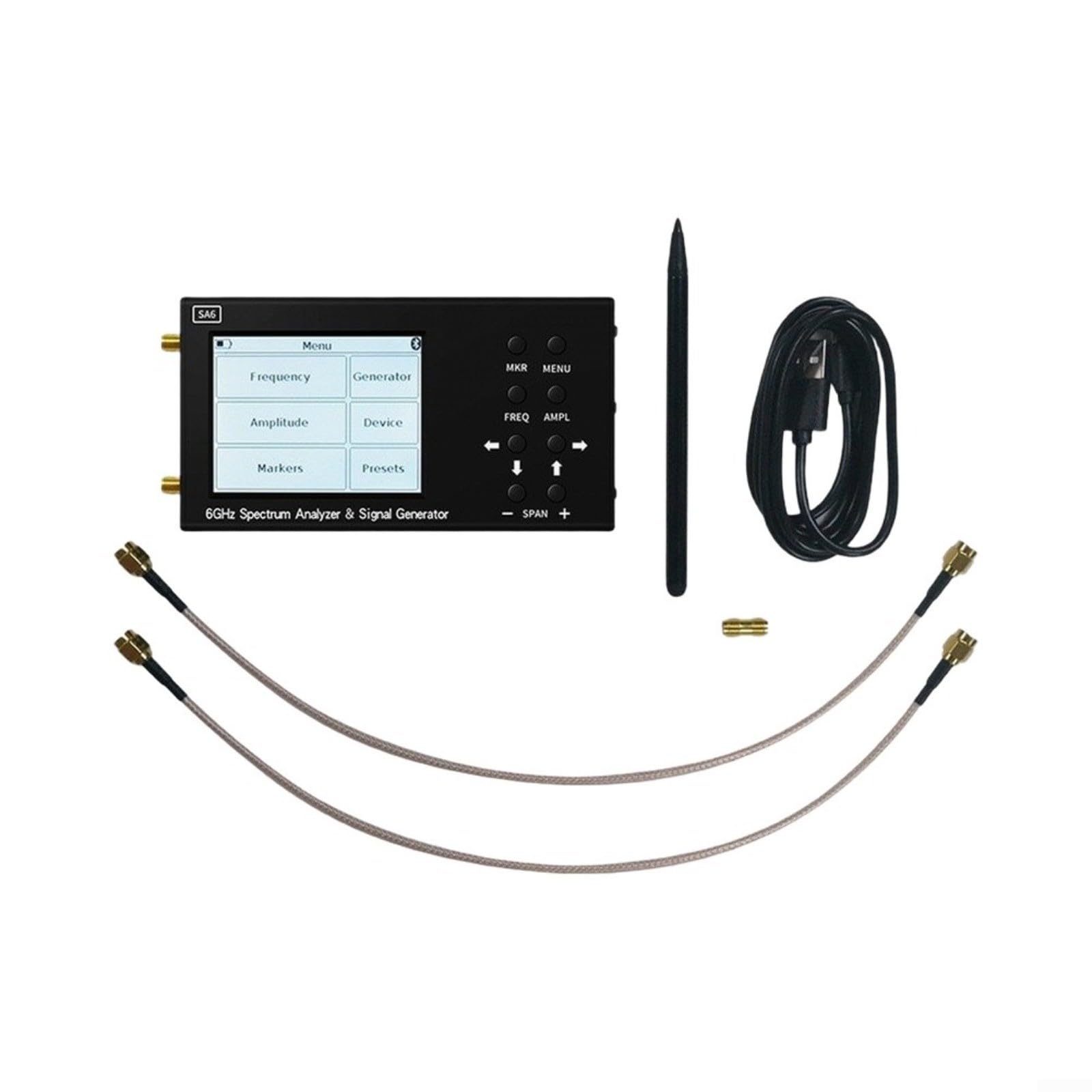 für sa6 6GHz Handheld Spektrumanalysator mit Tracking Generator 3,2 Zoll