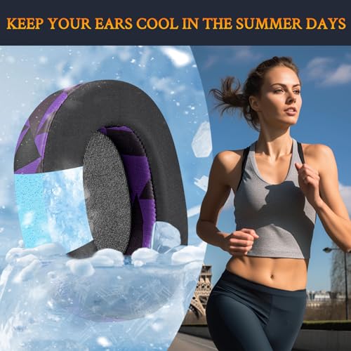 Image of SOULWIT Earpads Replacement for SteelSeries Arctis 1 /3 /5 /Arctis 7 /7+ /7P /7P+ /7X /7X+ /9 /9X /Pro /Prime(Do Not Fit Any Arctis Nova) Headset, Ear Pads Cushions with High-Density Foam (Arctis CG Purple Black)