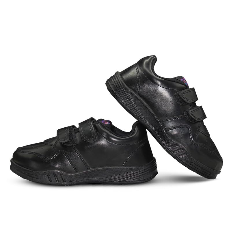 WalkLine School Shoe for Boys & Girls|Child,Kids,Adults Black & White Gola Shoes | Comfort & Durable Boys/Girls Shoes Extra Comfortable Sole