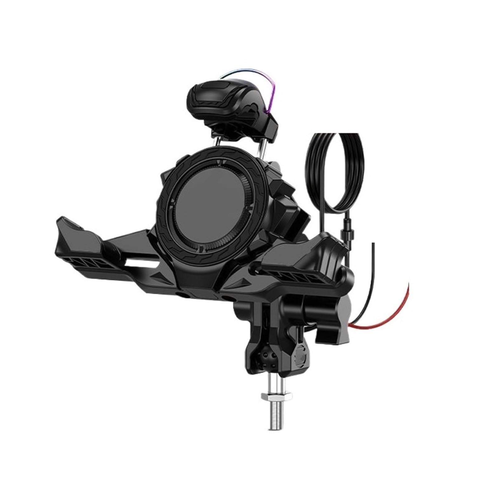 Support navigation GPS moto anti-choc avec charge sans fil pour smartphone - 5