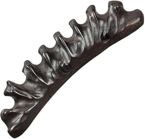 Miniatura 8 de TOYANDONA Soporte para brochas de caligrafía de cerámica china, soporte para brochetas de ébano, pisapapeles de caligrafía, para decoración de