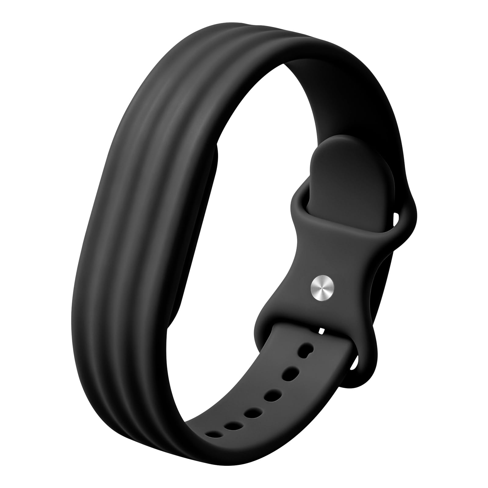 Zspoly Armband Kompatibel mit Fitbit Air Armband, Weiches Silikon Sportarmband Ersatzarmband für Fitbit Air, Verstellbar, Schweißfest und Wasserabweisend für Fitness, Joggen, Training und Alltag