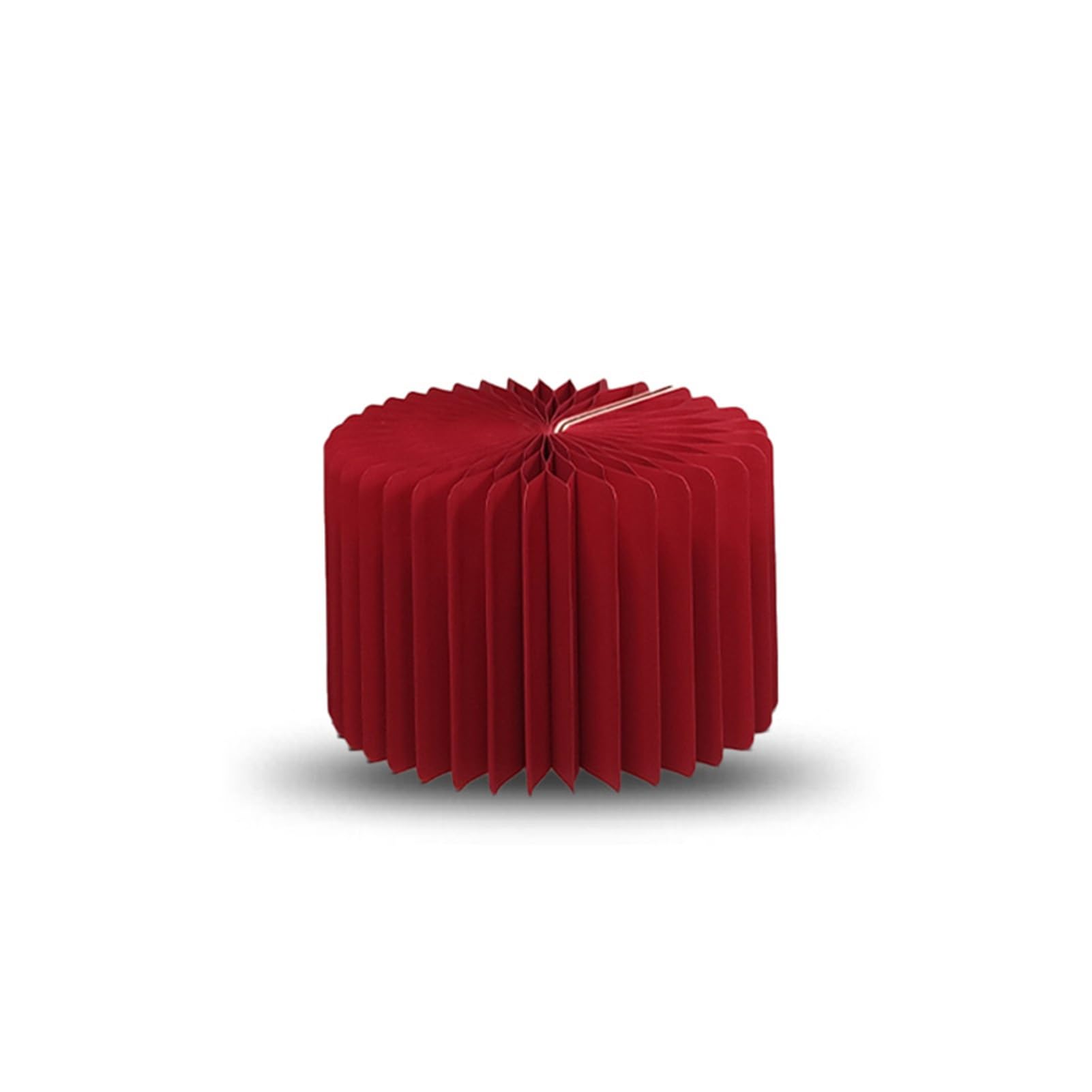 YTBHSHXZ plinth， Wedding Centerpieces Display, Cylinder Flower Stand Paper Roman Pillar(Red 11.8in,8in)