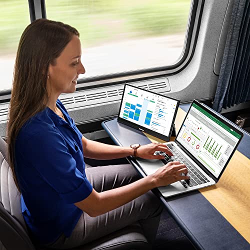 Image of SideTrak Solo Pro 13 inch Touchscreen Portable Monitor for Laptop | 1080p LED Small Laptop Screen Extender with Kickstand | 10ms Response, 60Hz Refresh Rate | USB-C, Mini-HD | 1.6 lbs - 6 Pack