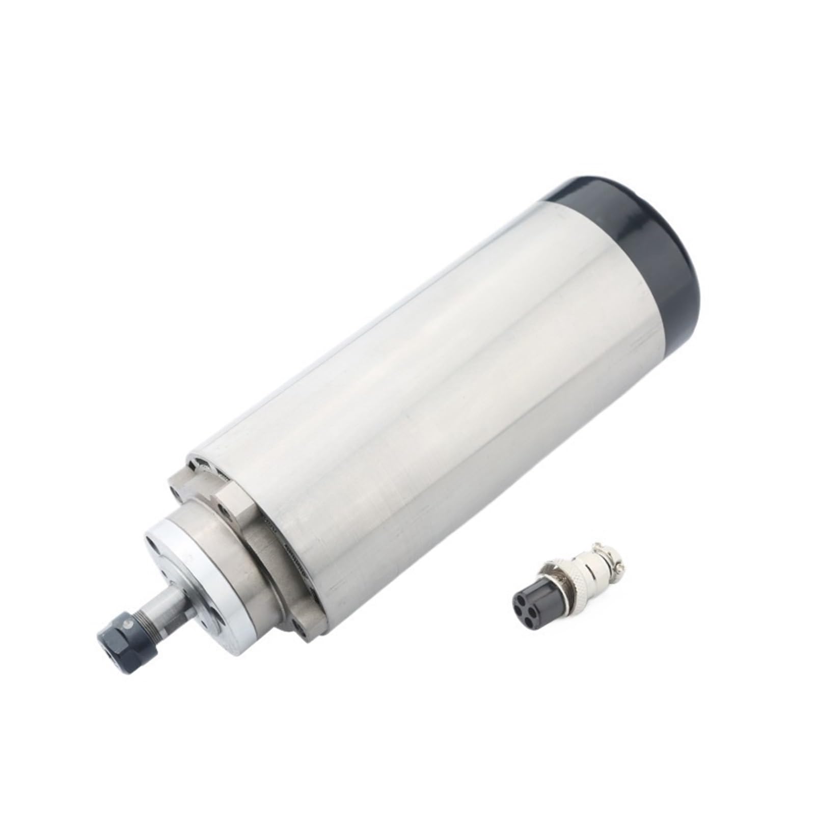 PMZZHUPVR 1.5kw ER11 CNC Router Spindle 220V 380V AC Milling Air-Cooled Spindle Motor Φ80MM 24000rpm For CNC(1.5kw ER11 220V)