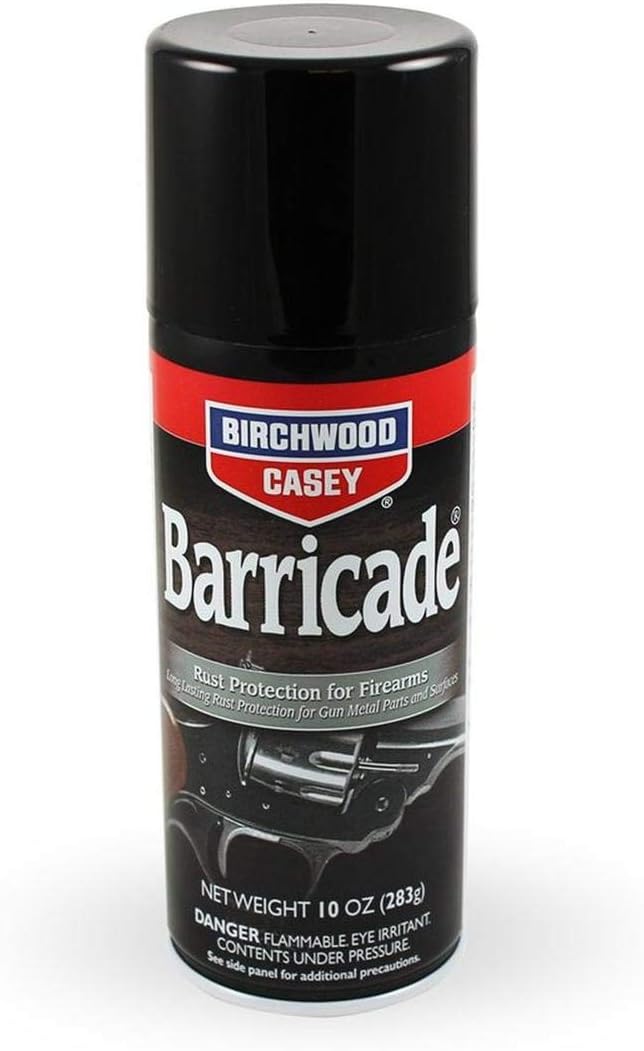 Barricade Rust Protection for Firearm Cleaning, Longevity and Maintenance