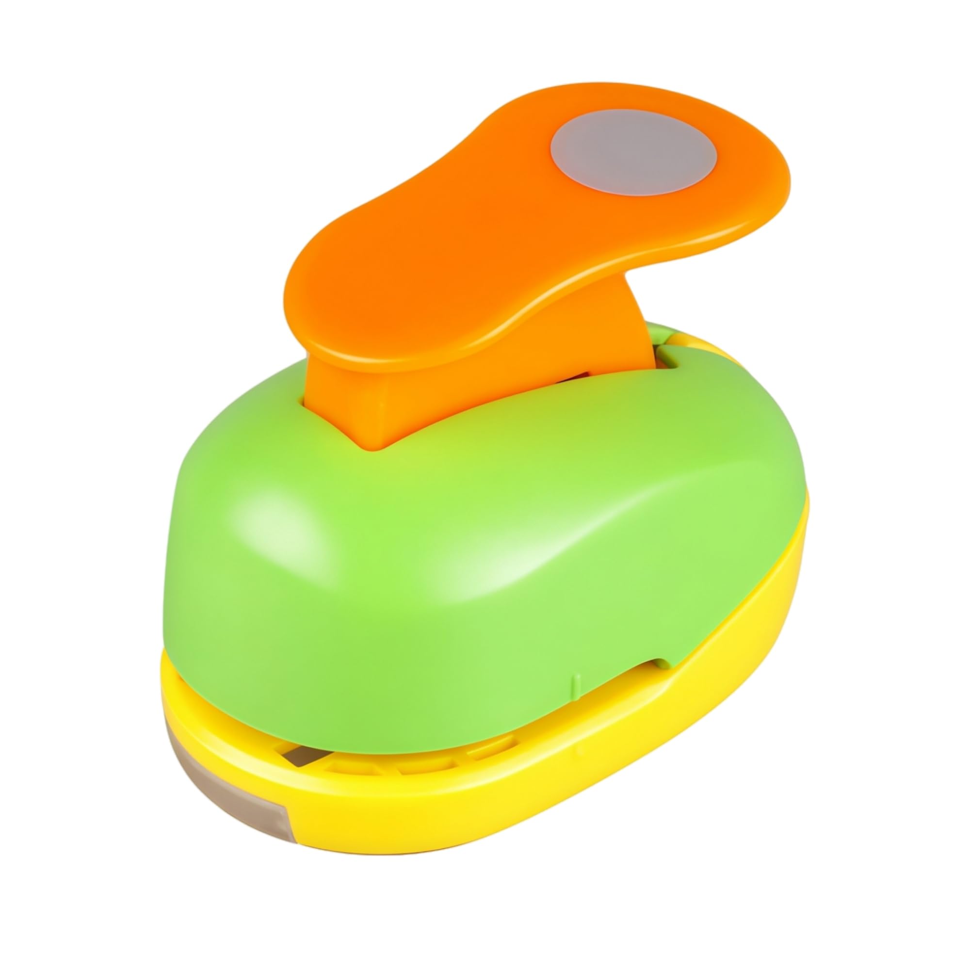 Circle Punch 1/2 inch Craft Lever Circle Shape Lever Punch Handmade Paper Candy Color by Random 1/2 inch(12mm)