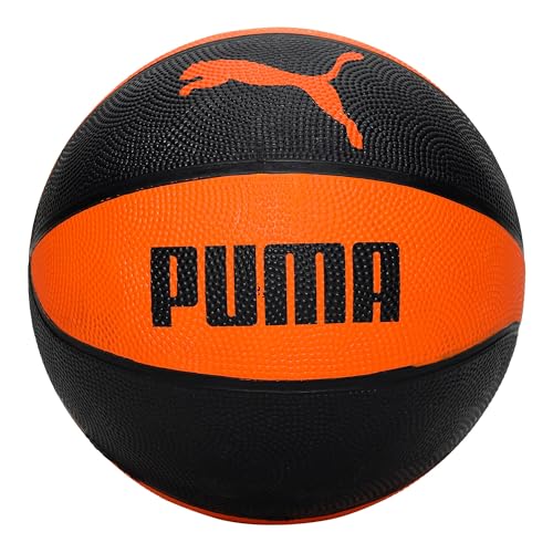 PUMA Unisex Basketball IND Orange (Size-7)