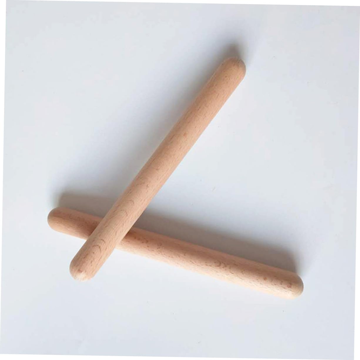 Bastoncini Ritmici per Giochi Musicali Educativi Sicuri in Legno Bordi Arrotondati 32 Pezzi Ragazzo Ragazza Indoor e Outdoor