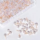 【Breite Anwendung】Sie können diese Reißnägel für Kunstdesigns, Heimwerkerarbeiten, Anschlagtafeln, Markieren von Orten auf Karten, Anheften der Bilder, Papierhinweise auf Korkplatten und mehr verwenden.