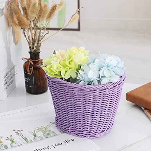 Froats Bike Basket, Hand-Woven Front Handlebar Bicycle Basket With Adjustable Leather Straps, Bicycle Storage Baskets For Kids And Adult, Suitable For Small Bicycles Or Folding Bikes #TOP7