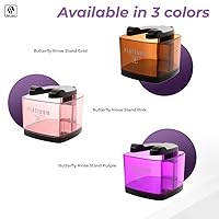 Vista 4 de SKULL SHAVER Soporte de enjuague Butterfly Platinum - Púrpura