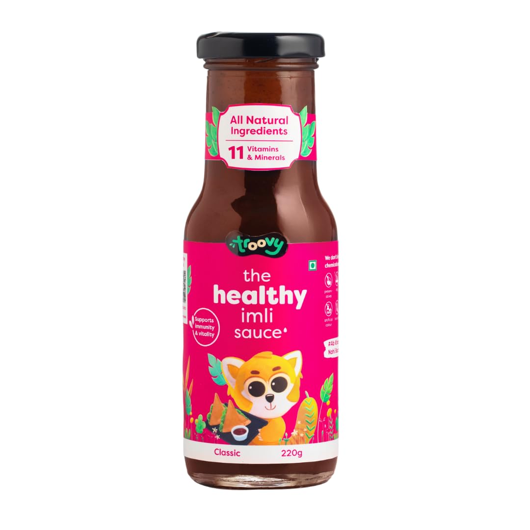 Troovy Healthy Imli Sauce | 100% Chemical Free | No Preservatives | No Processed Sugar | No MSG | All Natural Ingredients 220gm (Pack of 1) (B0CK4H36CG) Amazon Price History, Amazon Price Tracker