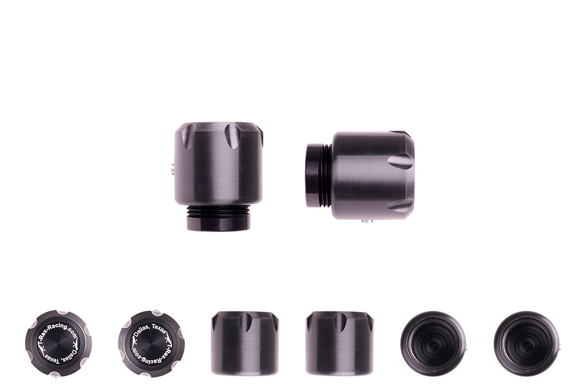 T-Rex Racing Axle Sliders for Honda 2013-2022 Grom MSX125 / 2019-2020 Monkey, 2024 Dax 125