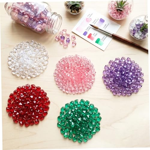 Centres de table gemmes cristaux et diamants glace pilée - 3