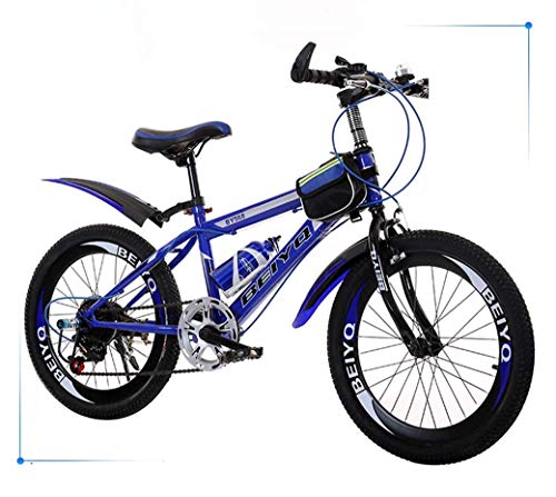Amazing Deal TANGIST Children's Folding Bike 20Inch Variable Speed Mountain Bike, Comfortable Saddle...