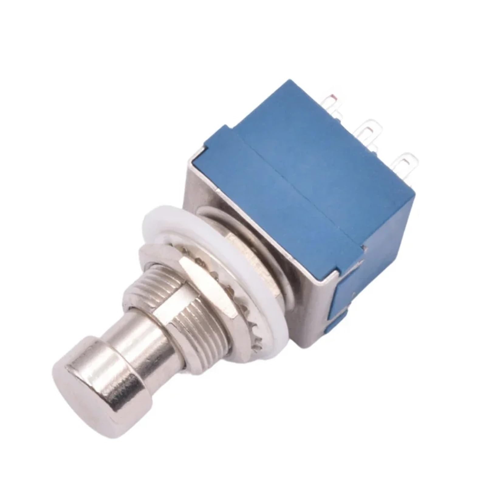 5 pezzi/lotto 9 pin pedale effetto chitarra elettrica pulsante 3PDT interruttore a pedale a scatto terminale di saldatura interruttore a pedale stomp true bypass