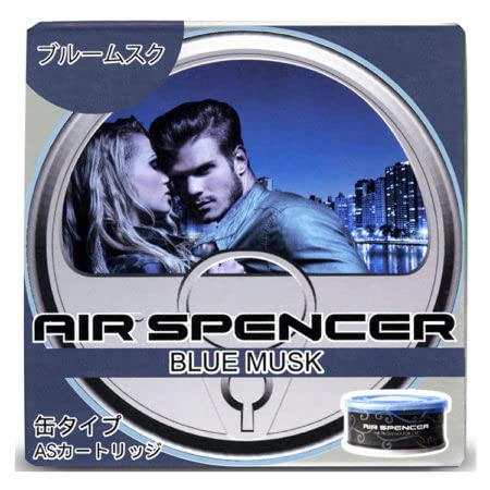Eikosha AIR Spencer [ Made in Japan ] CS-X3 CSX3 A/S AS Cartridge Freshener JDM ((A85) Blue Musk)